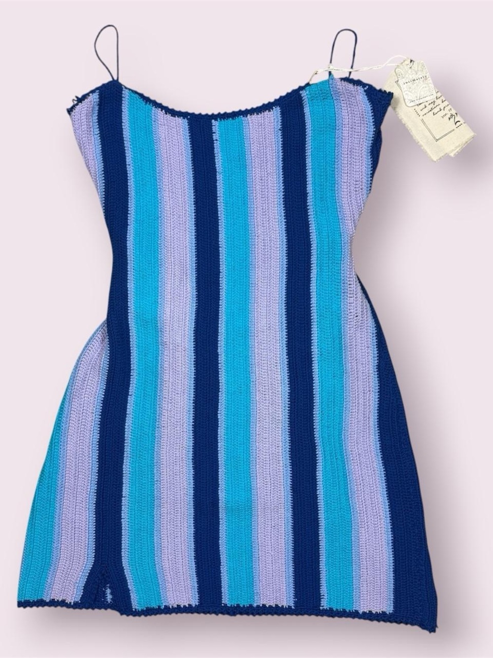 free people crochet mini dress